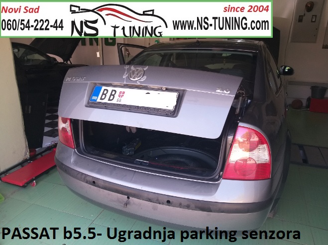 passat b5.5 2002 2003 2004 godiste ugradnja parking senzora sa ekranom novi sad ns tuning